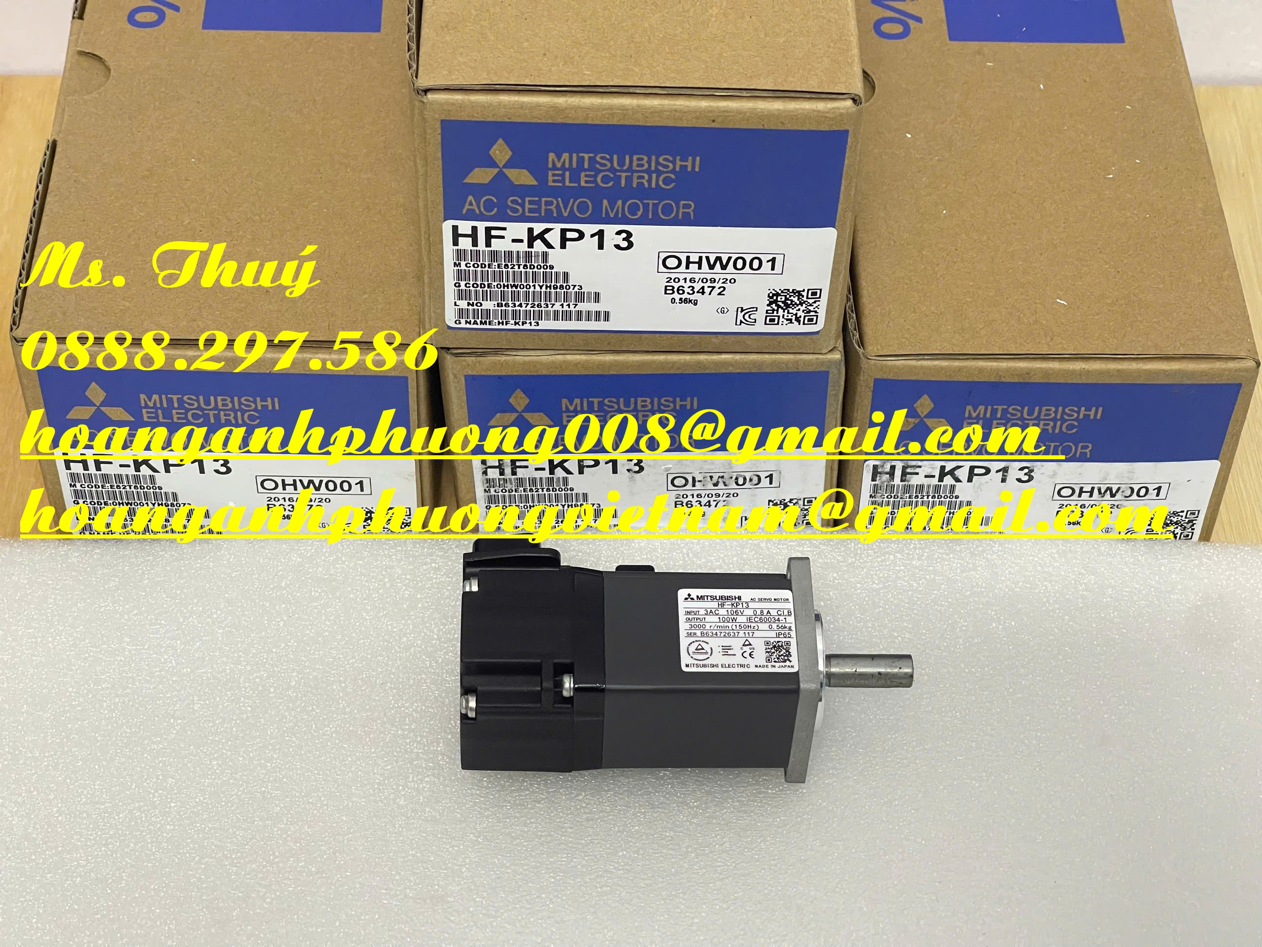 AC servo motor HF-KP13 - Mitsubishi xuất xứ Japan
